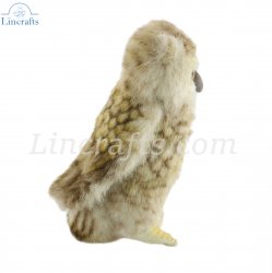 Soft Toy Bird of Prey, Screech Owl by Hansa (12cm) 5806