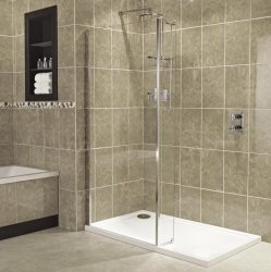 Roman Embrace Corner Wetroom Panel