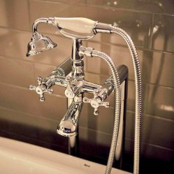 Roca Carmen Floor Standing Bath-Shower Mixer