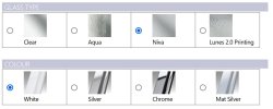 Novellini Lunes 2.0 3P 3 Part Sliding Door