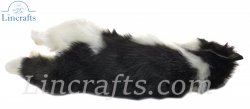 Soft Toy Black and White Cat by Hansa (45cm) 4642