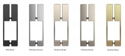 Roman Liberty 10mm Hinged Door with One In-Line Panel 1400mm (Alcove Fitting)