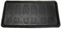 Rubber Boot Door Mat Tray - Shoe Print - Wellies - Besp-oak