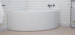 Carron Monarch 1300 x 1300mm Carronite Corner Bath