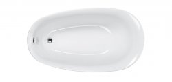 Carron Paradigm 1550 x 850mm Carronite Freestanding Bath includes Overflow & Waste