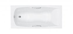 Carron Imperial TG SE 1675 x 700mm Carronite Bath with Grips