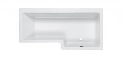 Carron Quantum 1700 x 700/850mm Right Hand Carronite Shower Bath