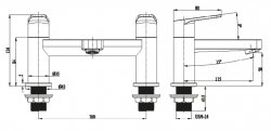 RAK Origin Bath Filler
