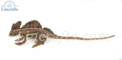 Soft Toy Brown Basilisk Lizard by Hansa (69cm) 8037