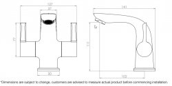 Tavistock Revive Basin Mixer