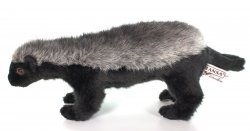 Soft Toy Ratel (Honey Badger) by Hansa (33cm) 6218