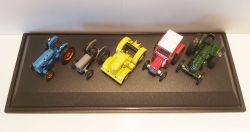 Tractor 5 Piece Set - Massey Ferguson Fordson David Brown Field Marshall Diecast Model 1:76 Scale - Oxford