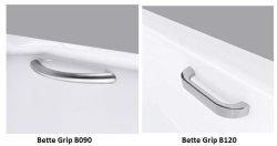 Bette Starlet Oval 195 x 95 x 42cm Bath with Leg Set