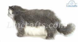 Soft Toy Pallas Cat Standing by Hansa (44cm) 7077