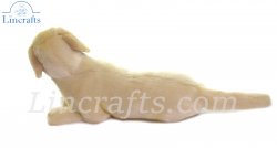 Soft Toy Dog, Golden Retriever by Hansa (46cm) 8200