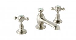 BC Designs Victrion Crosshead 3 Hole Basin Mixer