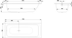 Bette Select Bath 170 x 70cm
