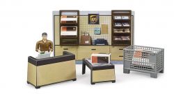 UPS Parcel Shop - Bworld - Bruder 62250 Scale 1:16 - New Release