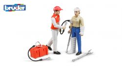 Ambulance Figure & Accessories - Bruder 62710 Scale 1:16