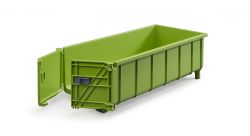 Roll Off Container Trailer For Tractors - Bruder 02035 Scale 1:16