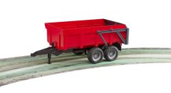 Farm Tractor Tipping Trailer Red - Bruder 02211 Scale 1:16