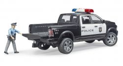 RAM 2500 Police Truck Pick Up & Figure - Bruder 02505 Scale 1:16
