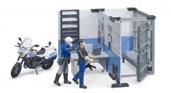 Police Station & Motorbike - Bworld - Bruder 62732 Scale 1:16 - New Release