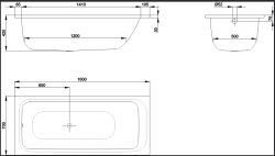 Bette Select Bath 160 x 70cm