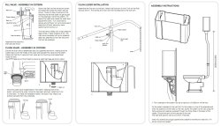 Tavistock Vitoria High Level Toilet & Cistern with Pipe Kit