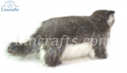 Soft Toy Pallas Cat Standing by Hansa (44cm) 7077
