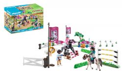 Horse Riding Tournament Jumping Playset & Accessories - 70996 - Playmobil