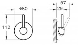 Vitra Integra Aquacare Rimless Wall Hung Bidet Toilet