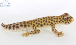 Soft Toy Leopard Gecko by Hansa (26cm) 8140