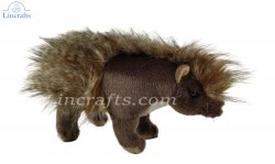 Soft Toy Porcupine by Living Nature (28cm) AN722