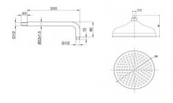 Marflow Ferrada Concealed Thermostatic Shower Valve (FER7600K4)