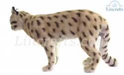 Soft Toy Leopard Cat Shihu by Hansa (55cm) 7740