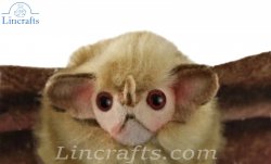 Soft Toy Orange Nectar Bat by Hansa (42cm.W) 8050