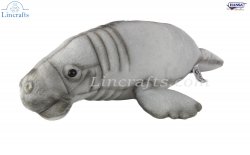 Soft Toy Sea Creature, Manatee, Sea Cow by Hansa (45cm) 6603