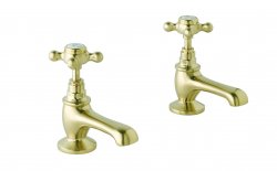 BC Designs Victrion Crosshead Basin Pillar Taps