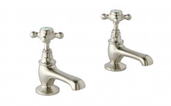 BC Designs Victrion Crosshead Basin Pillar Taps