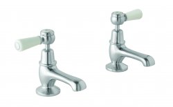 BC Designs Victrion Lever Basin Pillar Taps
