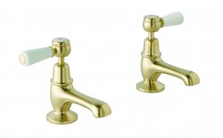 BC Designs Victrion Lever Basin Pillar Taps