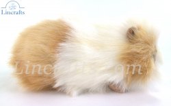 Soft Toy Gold & White Guinea Pig by Hansa (20cm) 7319