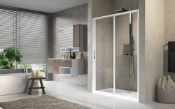 Novellini Lunes 2.0 2P 2 Part Slider Shower Enclosure
