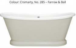 BC Designs Elmstead 1500mm Double Ended Freestanding Bath