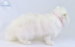 Soft Toy White Cat by Hansa (23cm) 4222