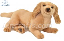 Soft Toy Dog, Cocker Spaniel by Hansa (46cm) 8201