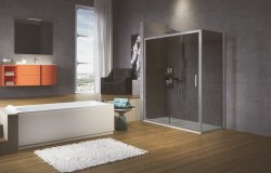 Novellini Zephyros 2P Sliding Shower Door