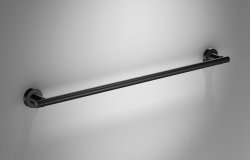 Origins Living 660mm Tecno Project Towel Rail - Black
