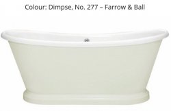 BC Designs Elmstead 1500mm Double Ended Freestanding Bath